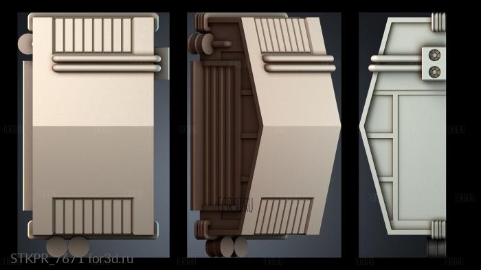 STKPR_7671 3d stl модель для ЧПУ