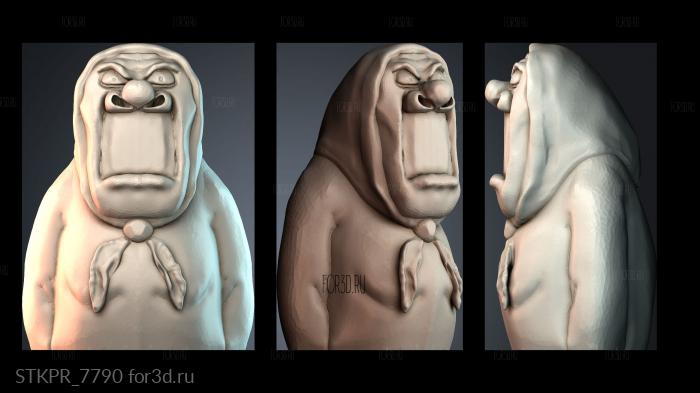 STKPR_7790 3d stl модель для ЧПУ