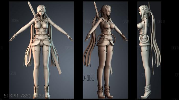 STKPR_7851 3d stl модель для ЧПУ