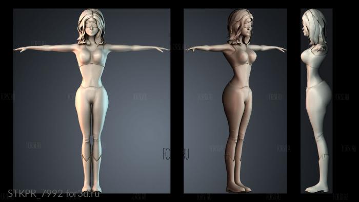 STKPR_7992 3d stl модель для ЧПУ