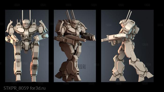 STKPR_8059 3d stl модель для ЧПУ