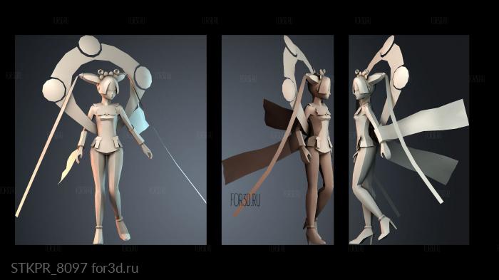 STKPR_8097 3d stl модель для ЧПУ