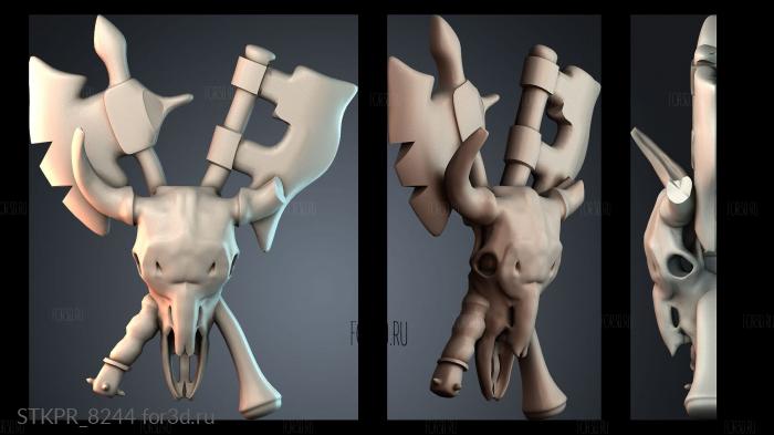 STKPR_8244 3d stl модель для ЧПУ