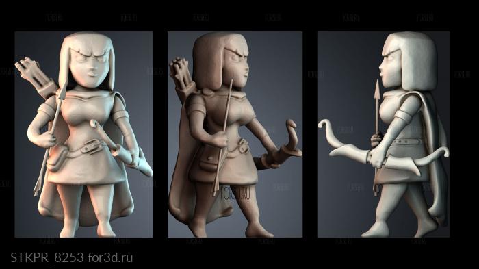 STKPR_8253 3d stl модель для ЧПУ