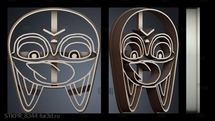STKPR_8344 3d stl модель для ЧПУ