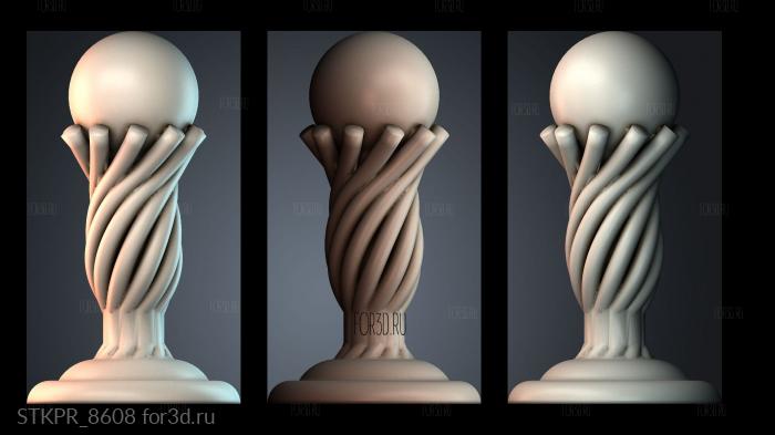 STKPR_8608 3d stl модель для ЧПУ