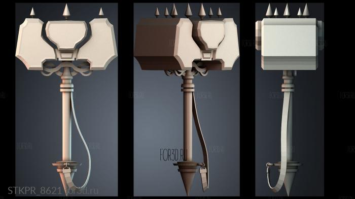 STKPR_8621 3d stl модель для ЧПУ