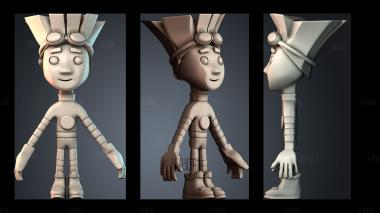 STKPR_9002 stl model for CNC