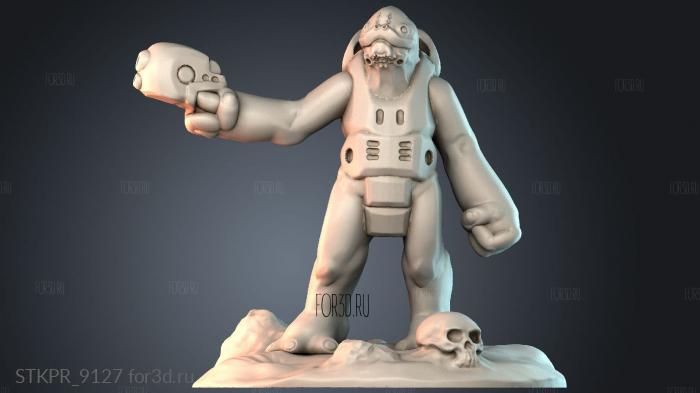 STKPR_9127 3d stl for CNC