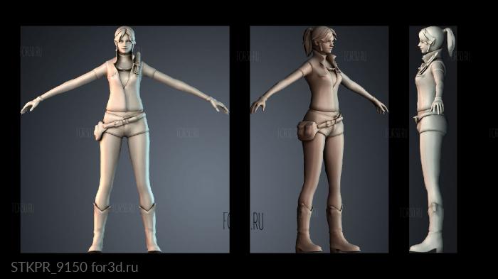 STKPR_9150 3d stl for CNC