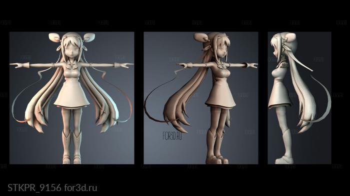 STKPR_9156 3d stl for CNC