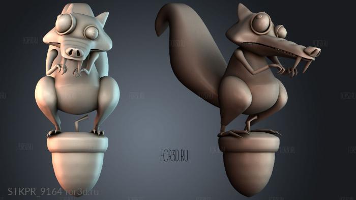 STKPR_9164 3d stl for CNC