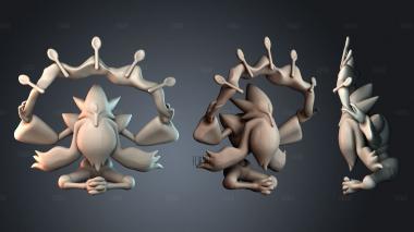 STKPR_9345 stl model for CNC