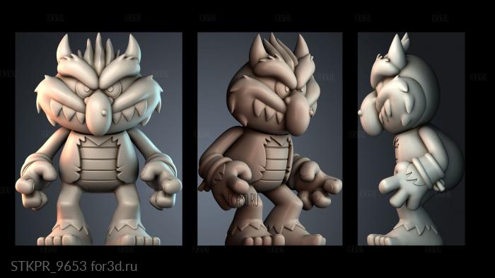 STKPR_9653 3d stl модель для ЧПУ