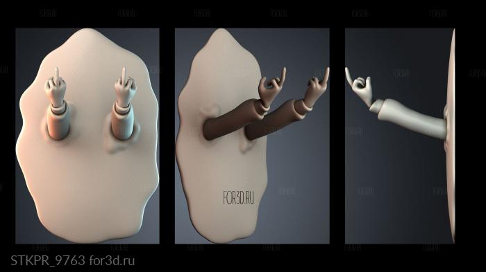 STKPR_9763 3d stl модель для ЧПУ