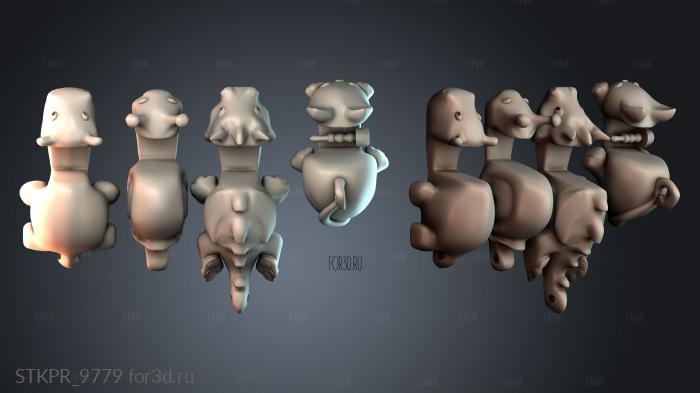 STKPR_9779 3d stl модель для ЧПУ