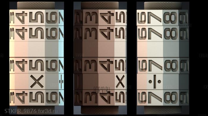 STKPR_9876 3d stl модель для ЧПУ