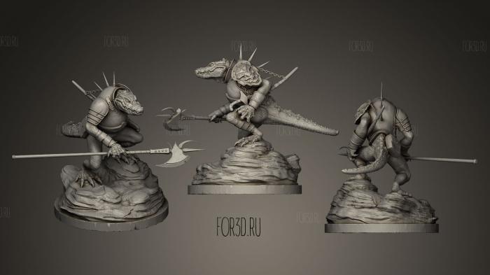 Khaasta Damp D Miniature 3d stl модель для ЧПУ