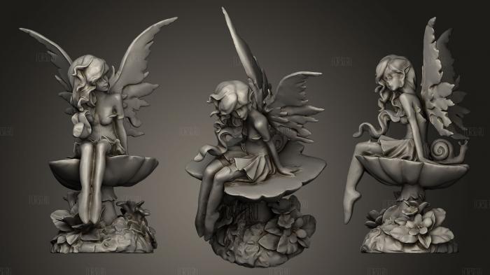 Magenta Pixie Fairy 3d stl модель для ЧПУ