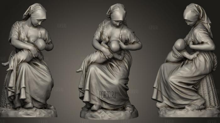 Paysanne franaise maternity 3d stl модель для ЧПУ