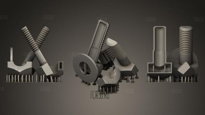 The aesthetics of 3d ing support structure stl model for CNC