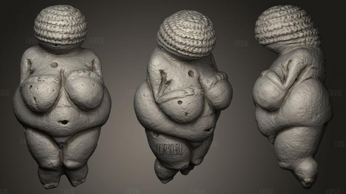 Venus of Willendorf 3d stl модель для ЧПУ