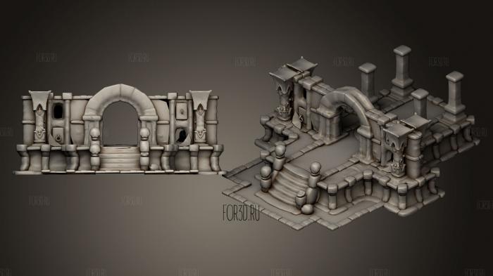 Dungeon Starter Set stl model for CNC