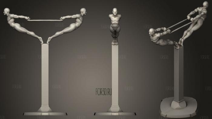 hang  Conceptual Statue 3d stl модель для ЧПУ