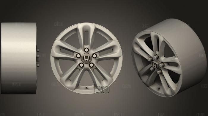 Rim Honda Civic Si for 3D Print stl model for CNC