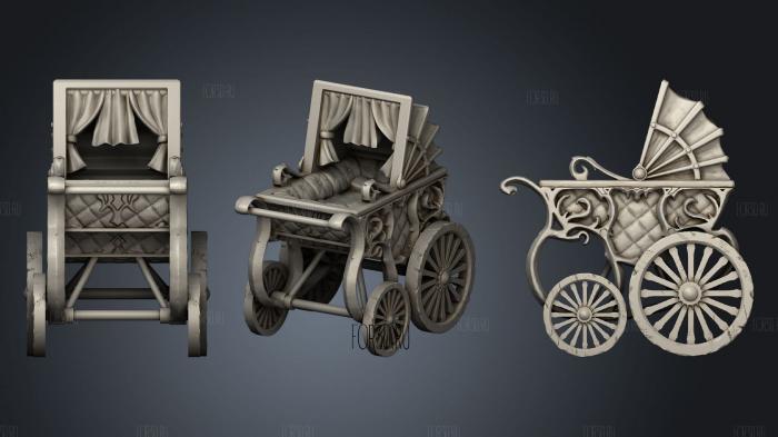 Baby Carriage 3d stl модель для ЧПУ