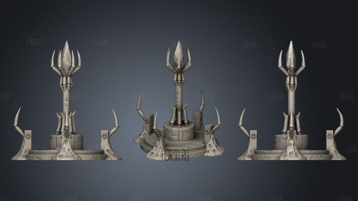 Expedition to the Underworld Energy Crystal stl model for CNC