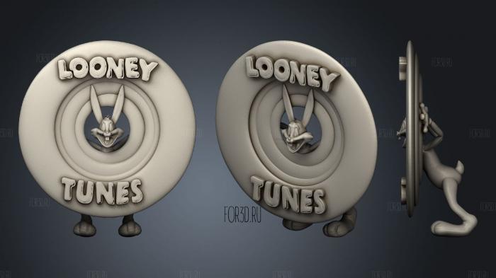 Looney tunes stl model for CNC