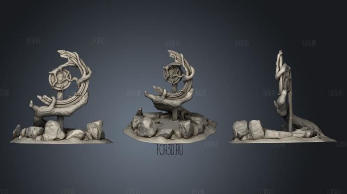 Oasis Fountain 3d stl модель для ЧПУ