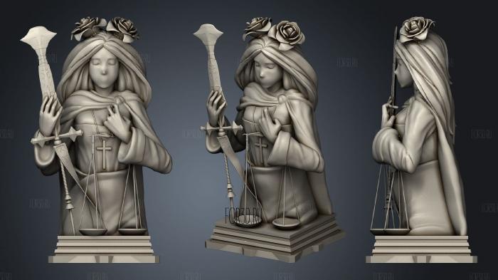 Ruler Class Chess Piece stl model for CNC