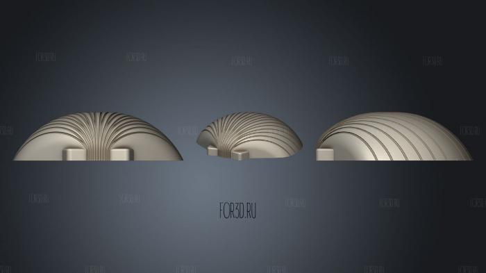 Sea Shell stl model for CNC