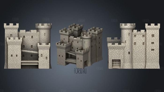 Age of Empires Caefor stl model for CNC