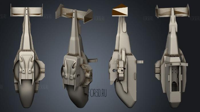 AVATAR SCORPIO V 2 stl model for CNC