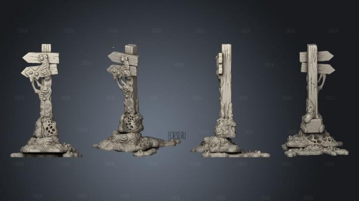 Corrupted Areas stl model for CNC
