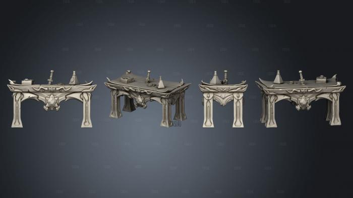 Corsairs of the Ember Void Map Table stl model for CNC