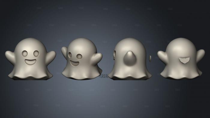 Happy Ghosty The Ghost 3d stl модель для ЧПУ