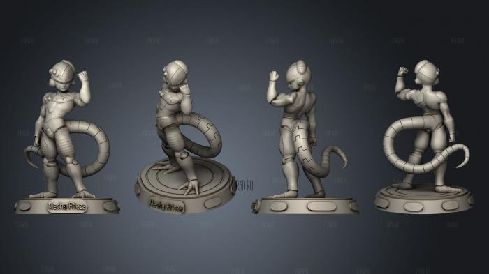 Mecha Frieza Dragon Ball stl model for CNC