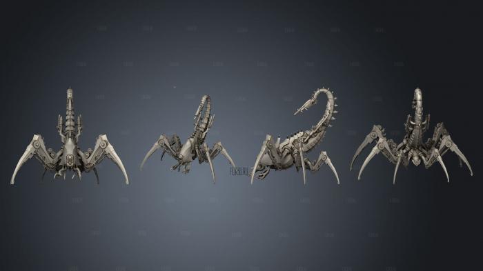 Mechronium Scorpion Back left leg 3d stl модель для ЧПУ