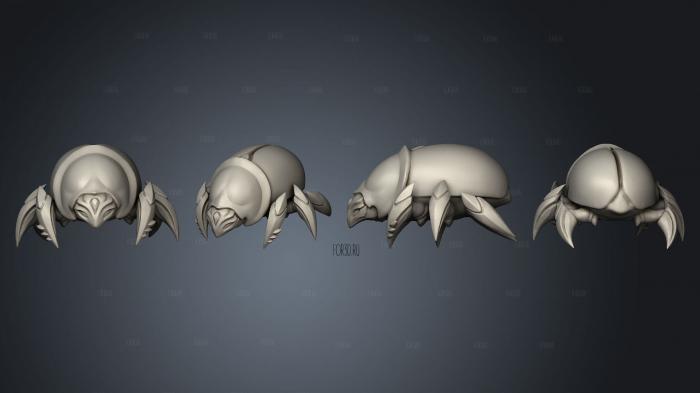 Scatter Beetle 1 stl model for CNC