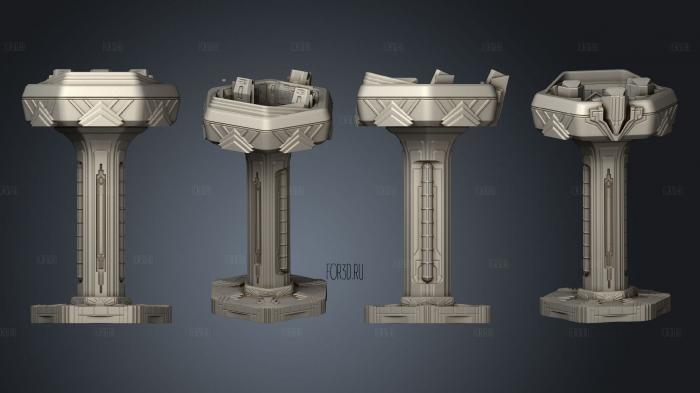 Seating Boxes stl model for CNC