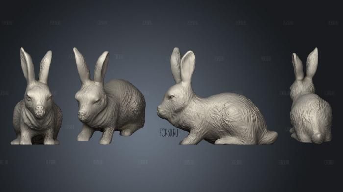 Мини-Кролик 3d stl модель для ЧПУ