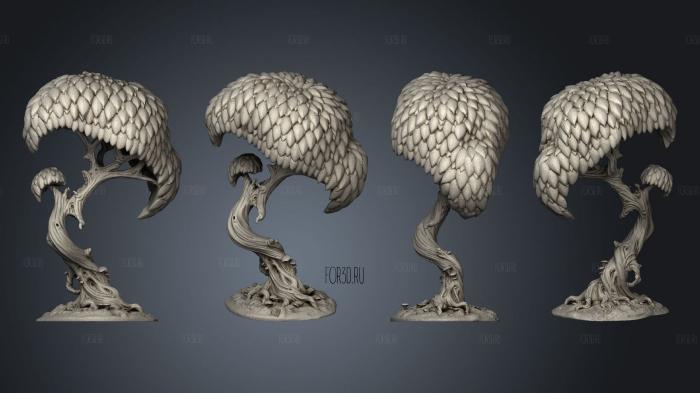 Twisted Tree stl model for CNC