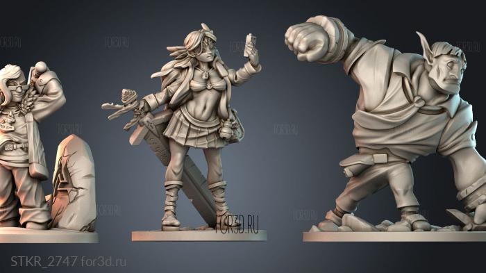 STKR_2747 3d stl модель для ЧПУ