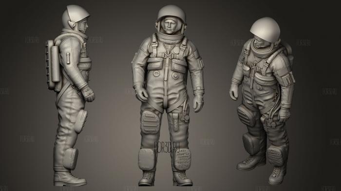 Advanced Crew Escape Suit stl model for CNC