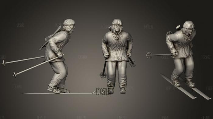 Soldiers 2 Russia 05 stl model for CNC