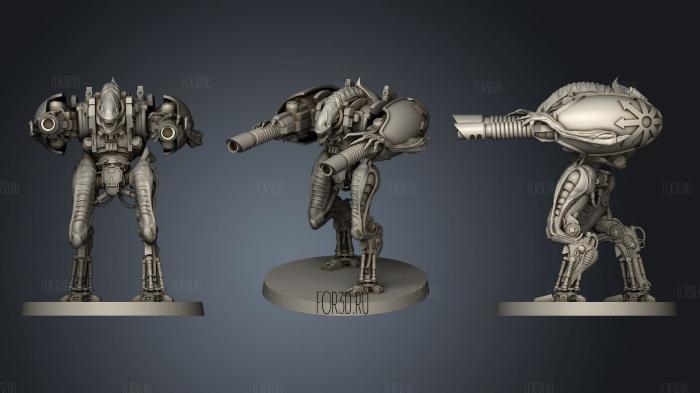 Alien Titan Mash Up stl model for CNC
